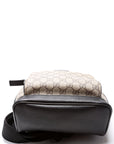GCCI GG Supreme Eden Backpack Small Beige/Black