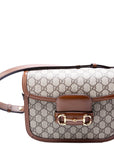 GCCI Horsebit Shoulder Bag Brown