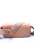 GCCI Marmont Monochrome Shoulder Tan