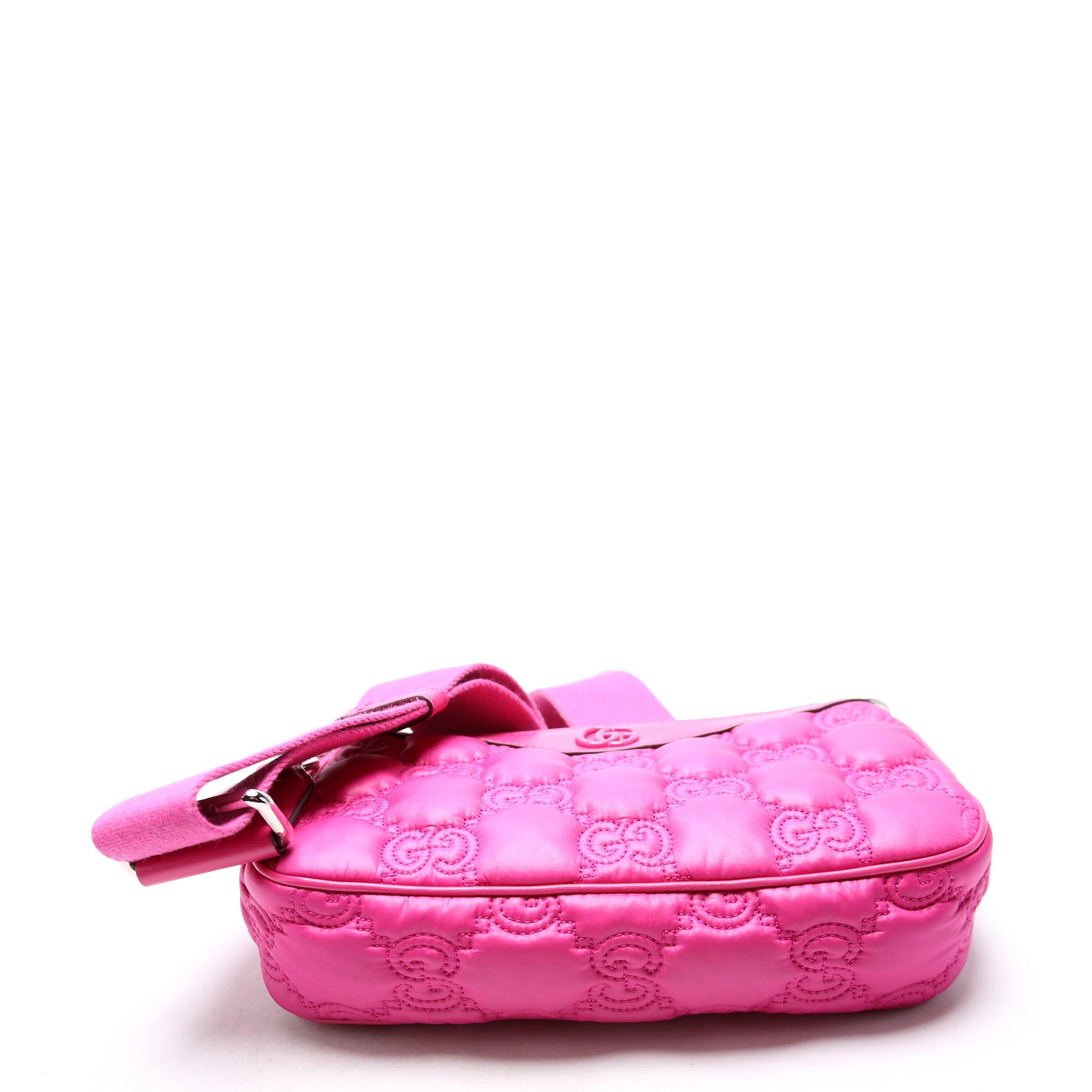 GCCI GG Nylon Shoulder Bag Pink