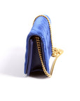 GCCI GG Marmont Velvet Mini Bag Blue