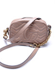 GCCI Marmont Mini Camera Bag Tan