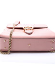GCCI Medium Interlocking Satchel Pink