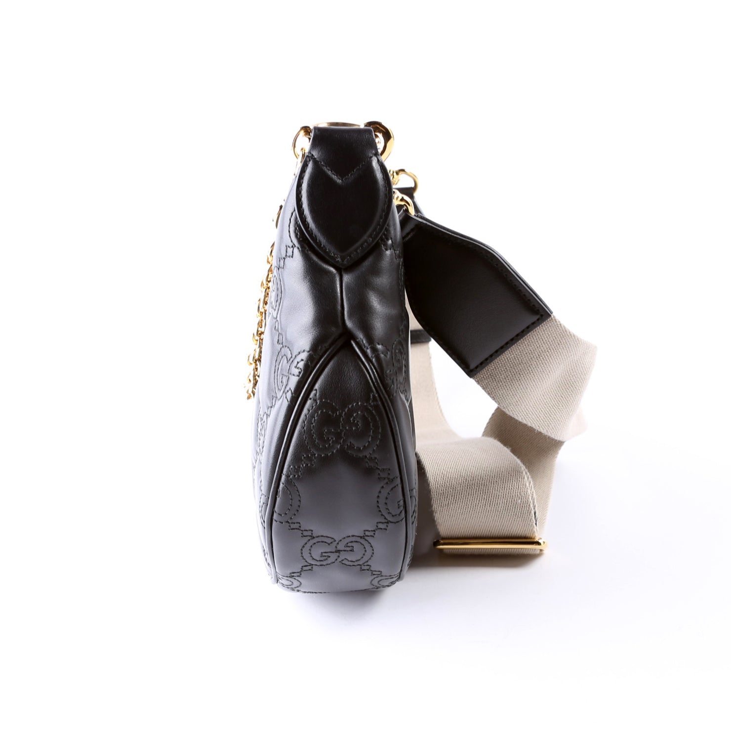 GCCI Matelasse Small Bag Black
