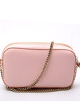 GCCI GG Marmont Leather Super Mini Shoulder Bag Pink