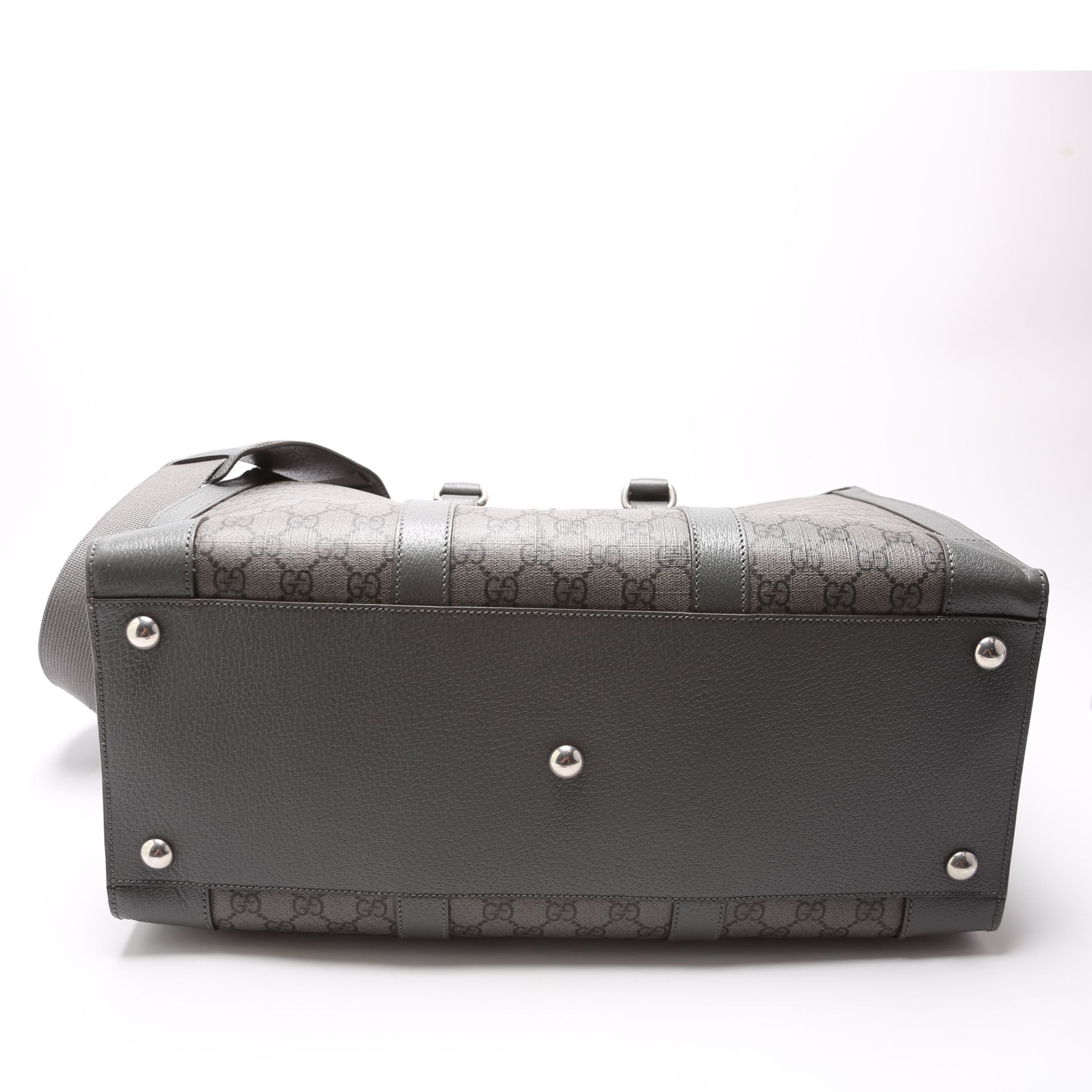 GCCI GG Supreme Ophidia Large Tote Bag Grey