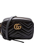 GCCI Marmont Mini Camera Bag Black