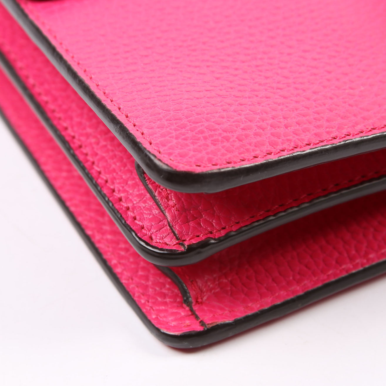 GCCI Dionysus Leather Shoulder Small Pink
