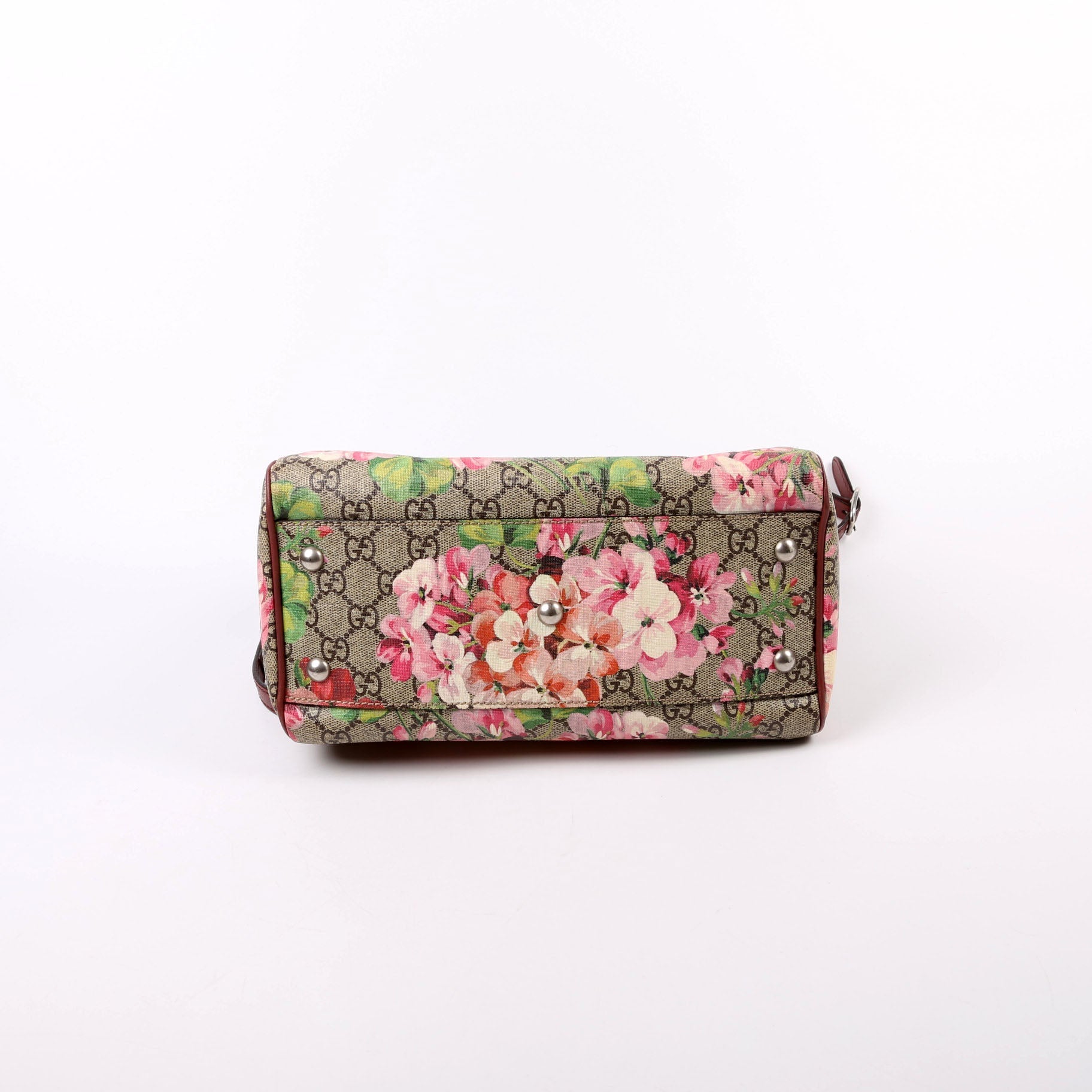GCCI GG Supreme Blooms Boston Bag Small
