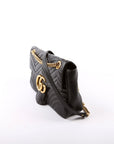 GCCI Marmont Shoulder Bag Black