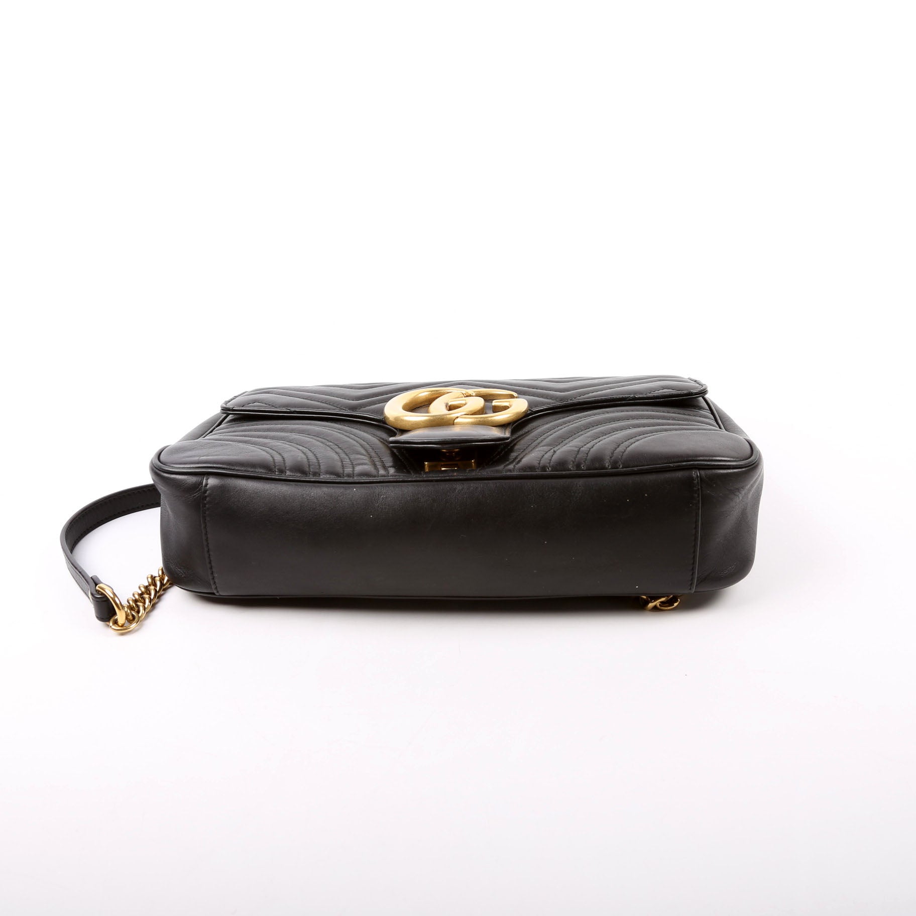 GCCI Marmont Shoulder Bag Black
