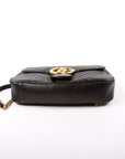 GCCI Marmont Shoulder Bag Black