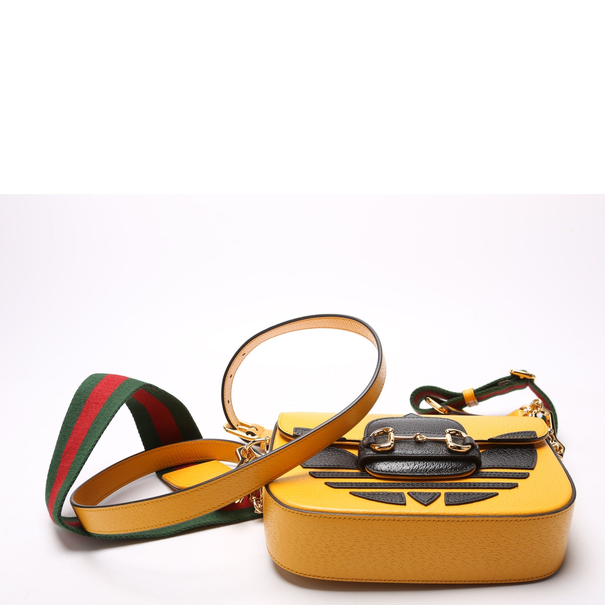 GCCI GCCI Adidas Horsebit Mini Bag Yellow