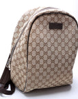 GCCI GG Canvas Travel Backpack