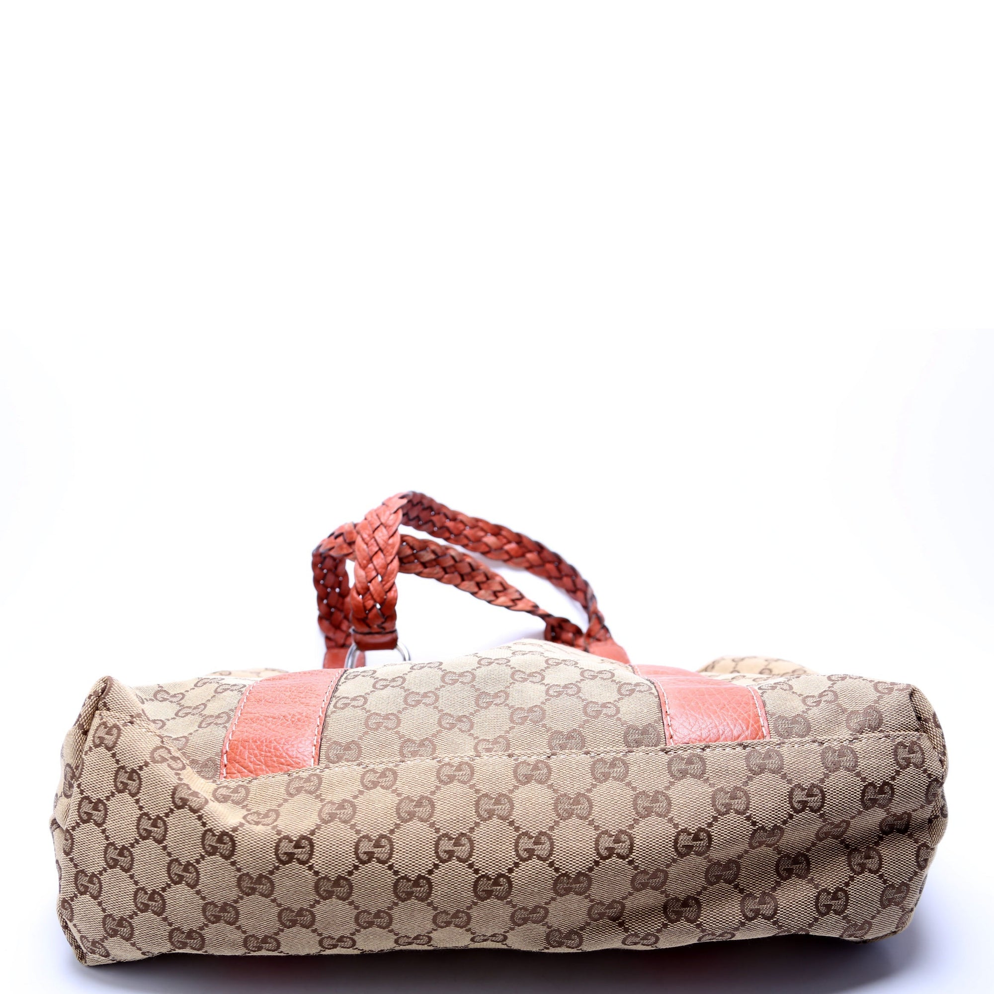GCCI GG Canvas Bamboo Tote