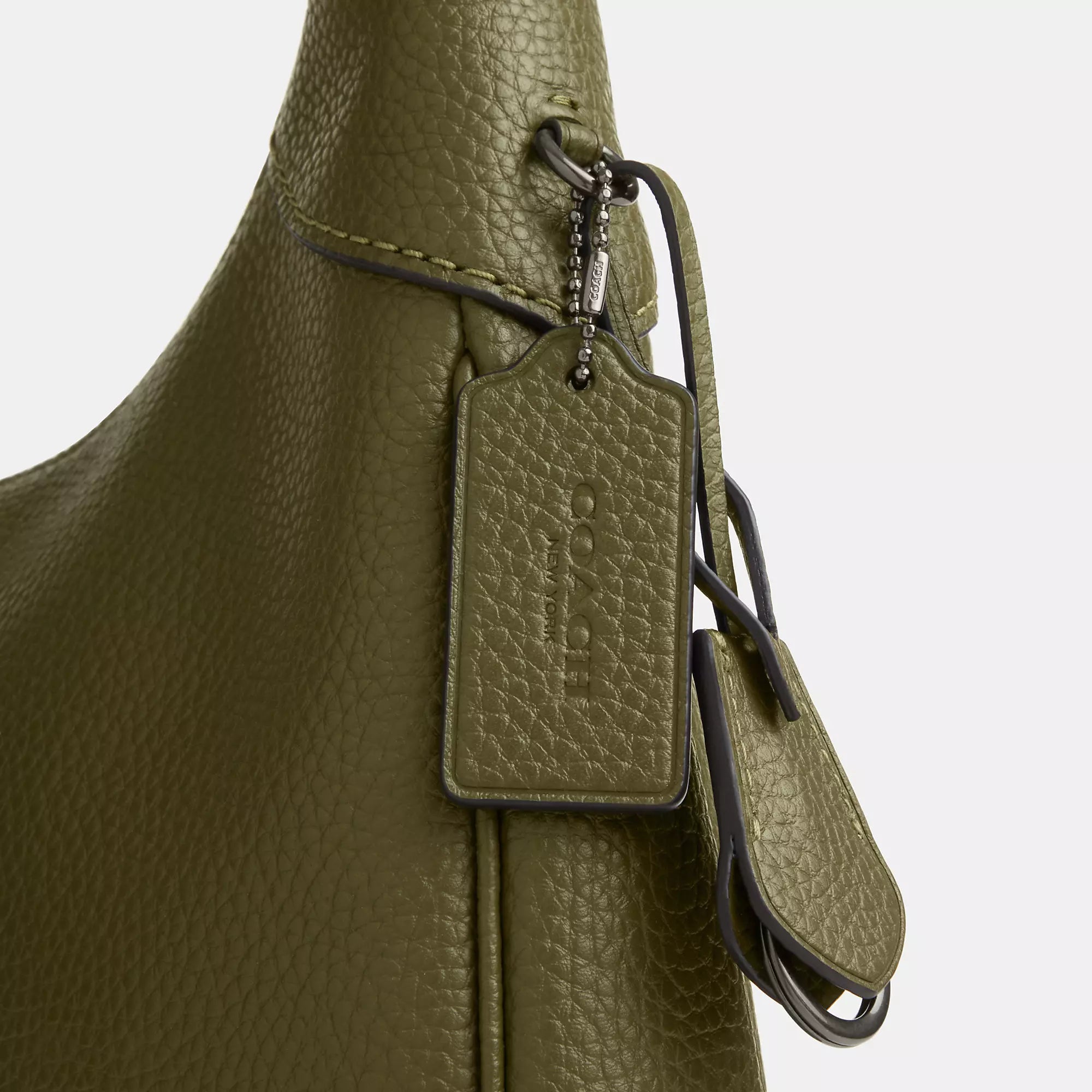 Ella Shoulder Bag (Gunmetal/Black)