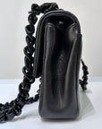 CHNL Caviar Quilted My Everything Small Flap So Black