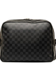 Black LV Damier Graphite Sac Leoh
