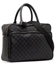 Black LV Damier Graphite Icare Business Bag