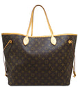 Brown LV Monogram Neverfull GM Tote Bag