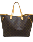 Brown LV Monogram Neverfull GM Tote Bag