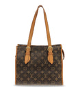 Brown LV Monogram Popincourt Haut Shoulder Bag