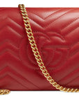 (WMNS) GCCI GG Marmont Series Mini Red Shoulder Bag -DRWT-