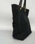 GCCI GG Canvas Women's Tote Bag Black
