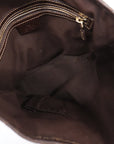 GCCI Women's GG Canvas Tote Bag Beige,Brown