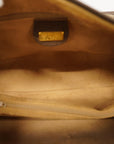 GCCI Handbag Women's Leather Handbag Beige,Brown