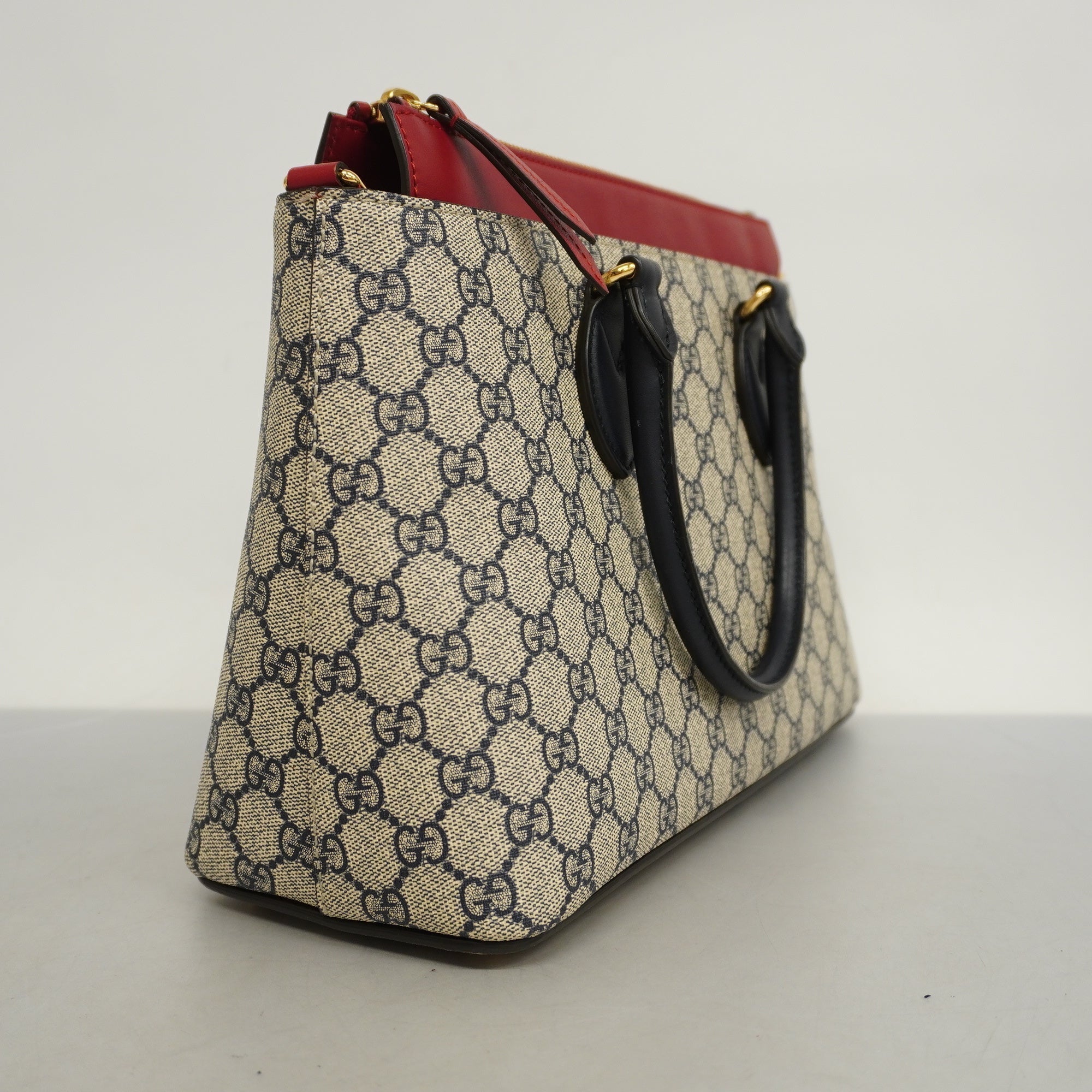 GCCI way Bag Women's GG Supreme Handbag,Shoulder Bag Navy,Red