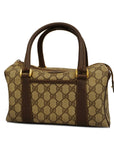 GCCI Handbag Women's Leather Handbag Beige,Brown