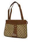 GCCI Handbag Women's GG Supreme Beige,Brown