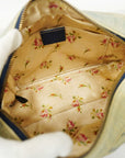 GCCI GG Marmont Shoulder Bag Velor Women's Denim Light Blue