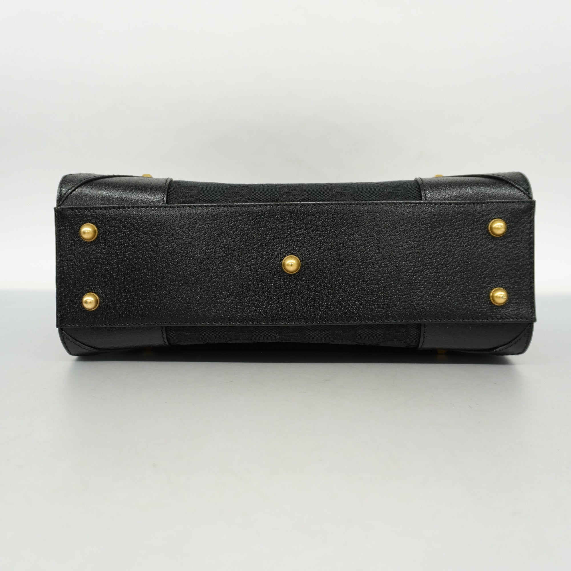 GCCI GG Canvas Handbag Women's Black
