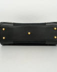 GCCI GG Canvas Handbag Women's Black