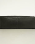GCCI Bamboo Handbag Women's Nylon,Leather Handbag Black