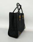 GCCI GG Canvas Handbag Women's Black