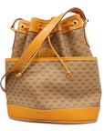 GCCI Micro GG Women's PVC,Leather Shoulder Bag Beige