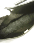 GCCI Bamboo Handbag Women's Nylon,Leather Handbag Black