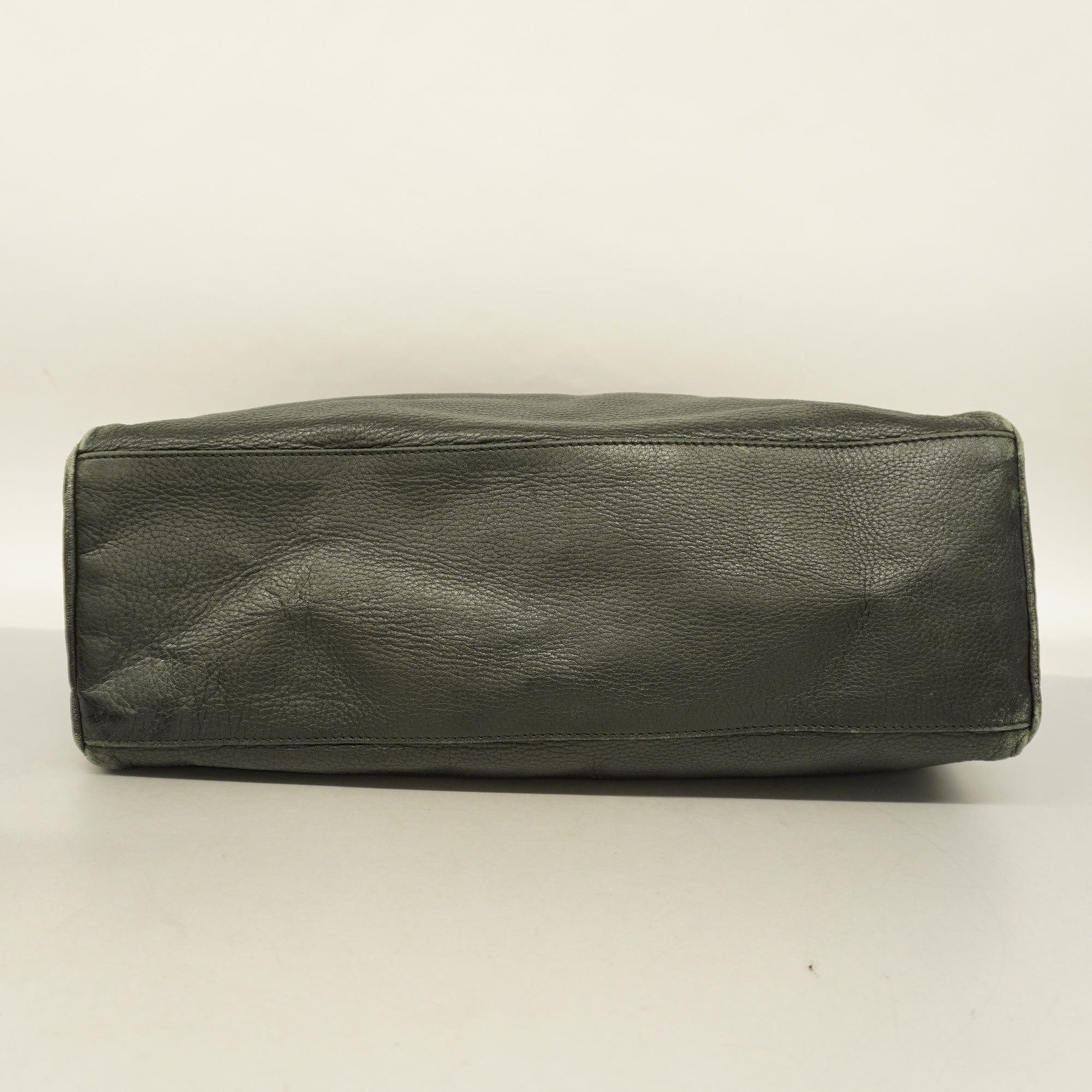 GCCI Bamboo Tote Bag Women's Leather Tote Bag Black
