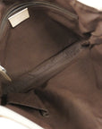 GCCI GG Canvas Shoulder Bag Women's Shoulder Bag Beige,Ivory