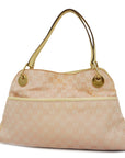 GCCI GG Canvas Handbag Women's Handbag Ivory,Pink
