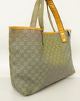 GCCI Women's GG Supreme,Leather Tote Bag Beige,Black,Multi-color