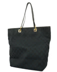 GCCI GG Canvas Women's Tote Bag Black