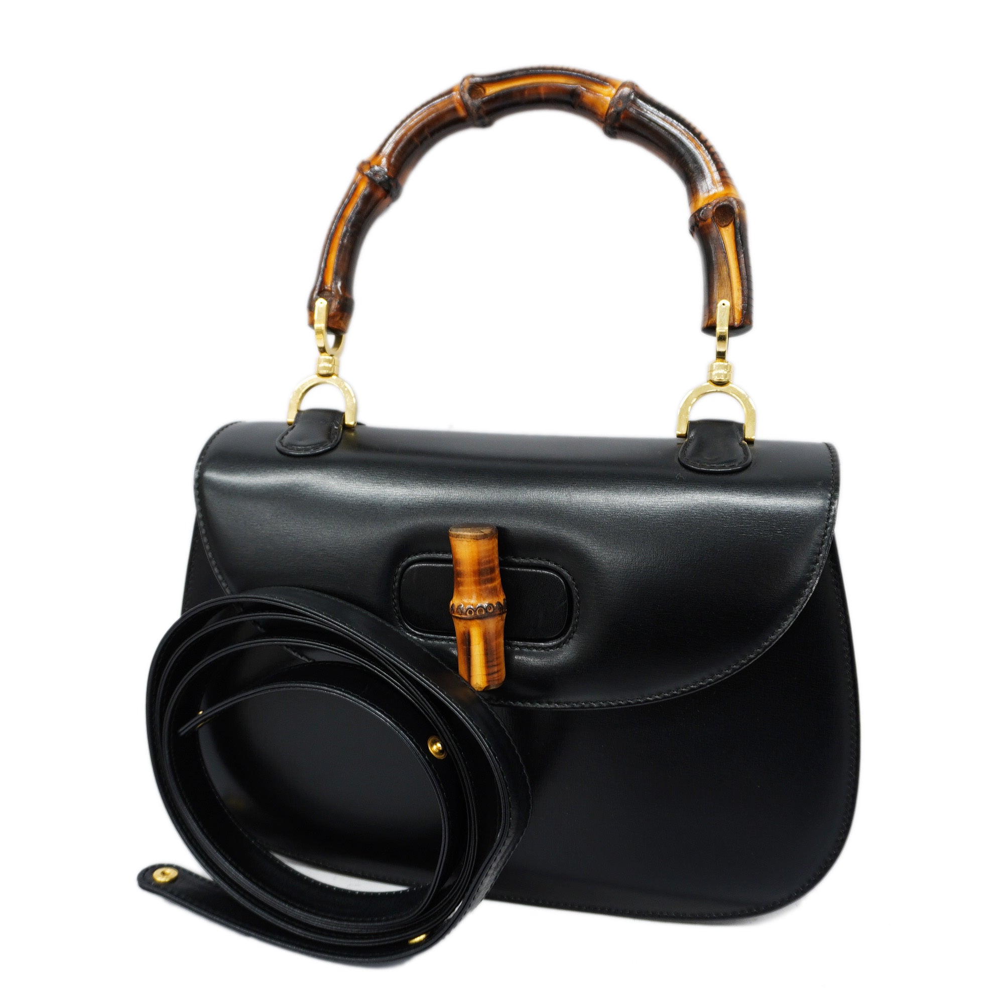 GCCI Bamboo WAY Bag Women's Leather Handbag,Shoulder Bag
