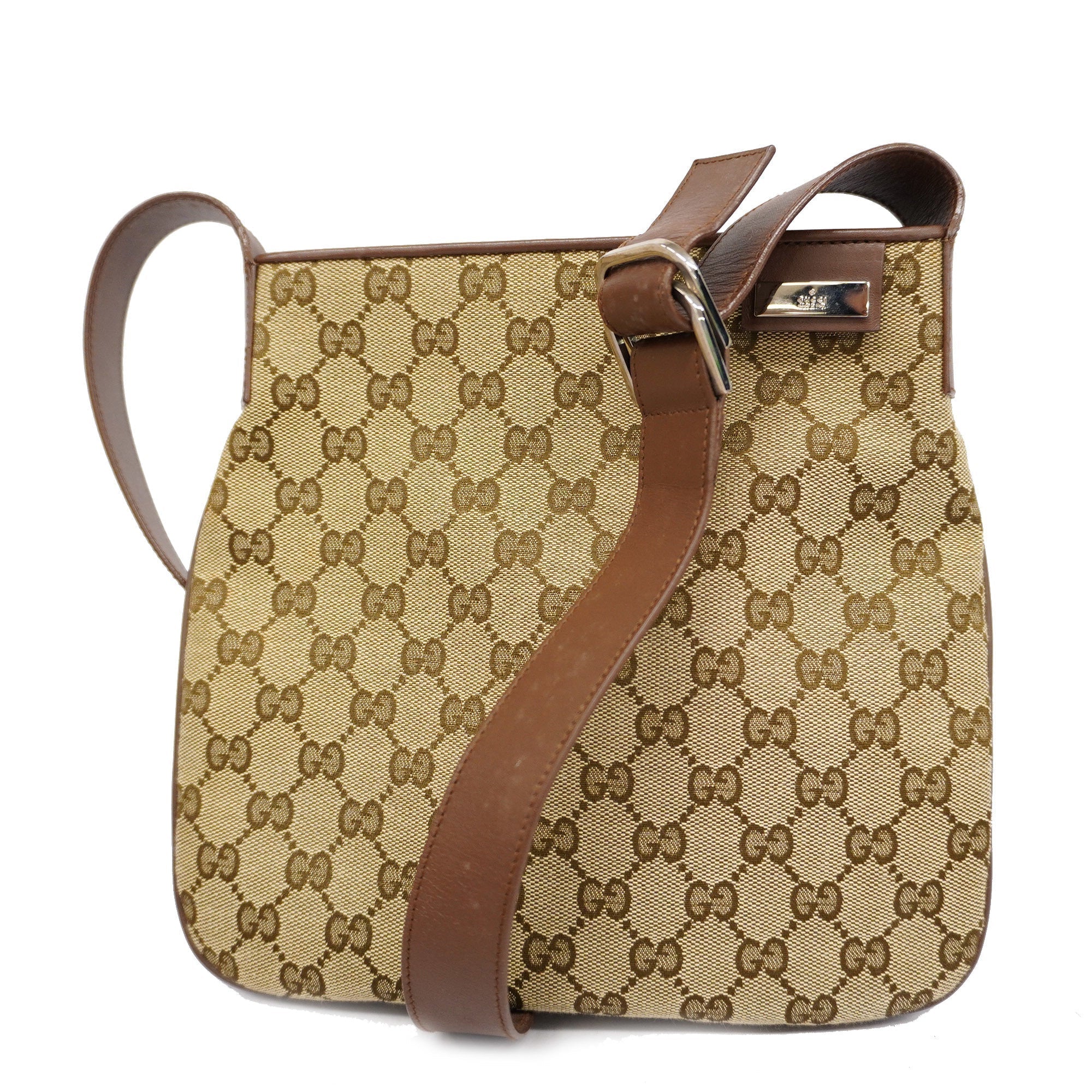 GCCI GG Canvas Tote Bag Women's Handbag,Tote Bag Beige,Brown