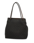 GCCI GG Canvas Tote Bag Women's GG Canvas,Leather