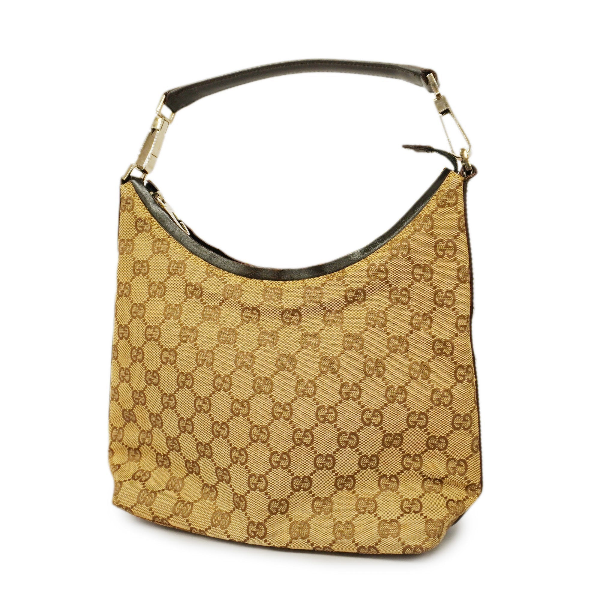 GCCI GG Canvas Handbag Women's Handbag Beige,Brown