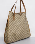 GCCI GG Supreme Women's Tote Bag Beige,Brown